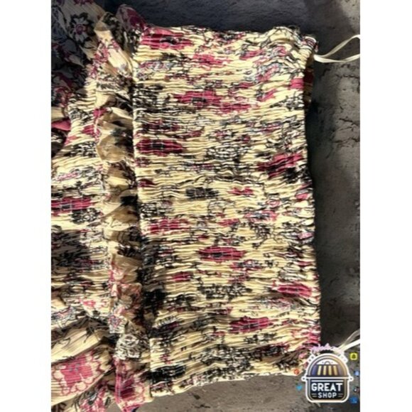 ZARA Skirt Floral Colourful Size Small Great Condition - Picture 3 of 5